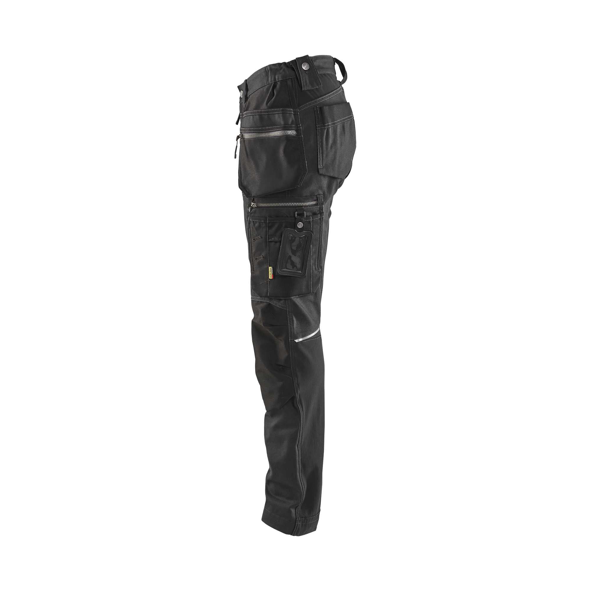 BLAKLADER 71151343 Women's craftsman trousers with Stretch Work Trousers Women - canvas fabric
